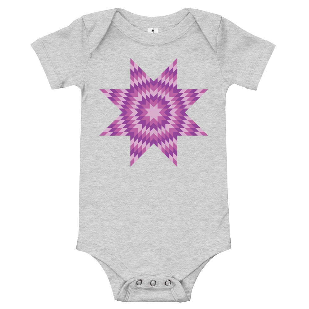 Purple Star Onesie