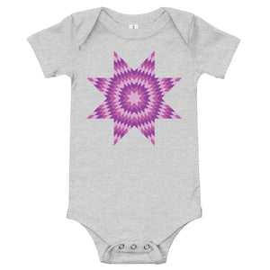 Purple Star Onesie