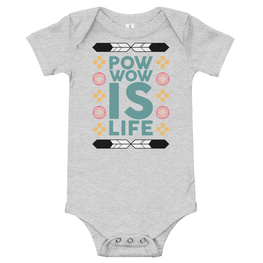 Pow Wow Is Life Onesie