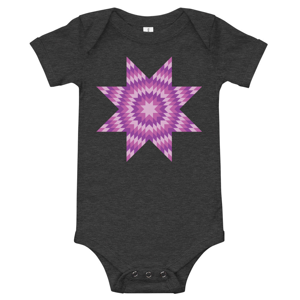 Purple Star Onesie