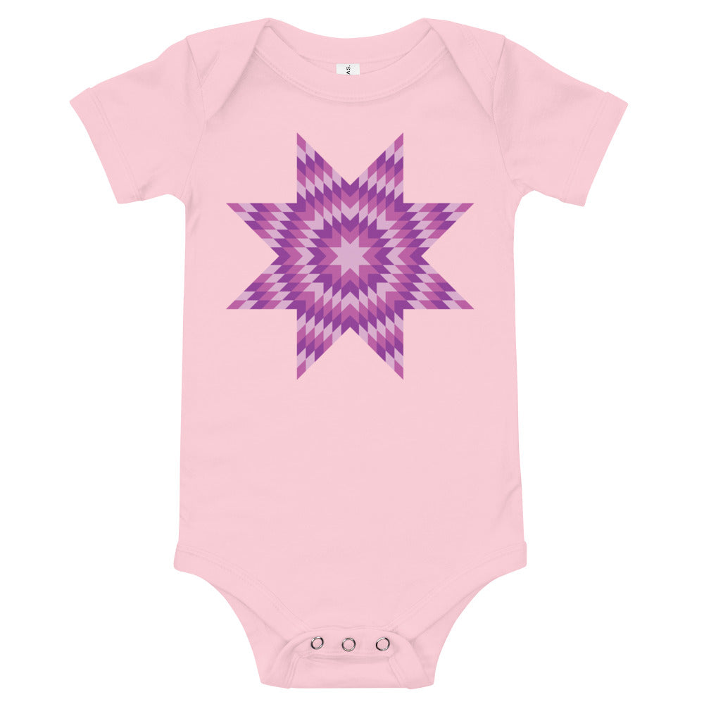 Purple Star Onesie