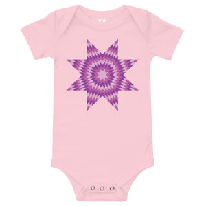 Purple Star Onesie