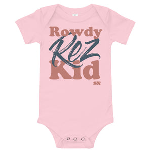 Rowdy Rez Kid Onesie