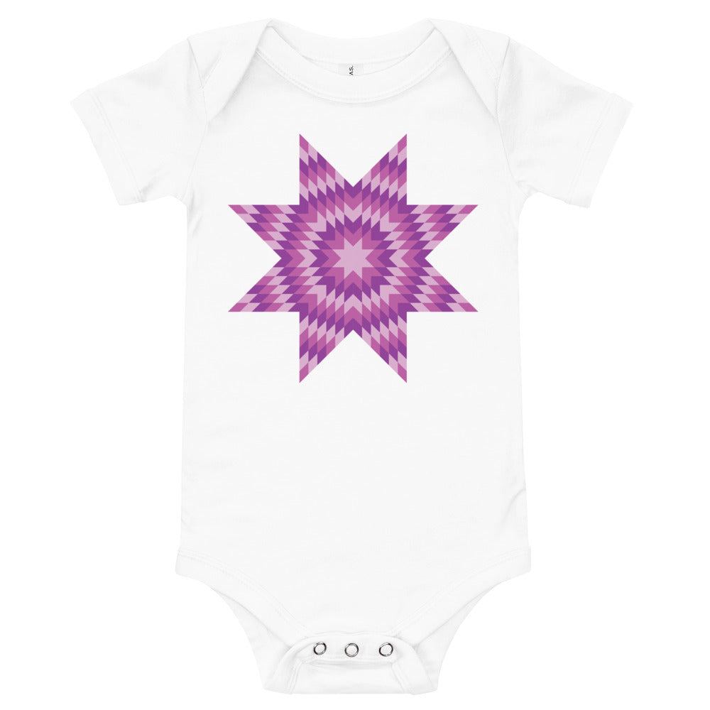 Purple Star Onesie