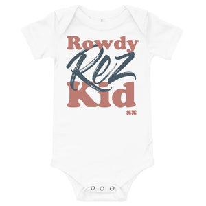 Rowdy Rez Kid Onesie