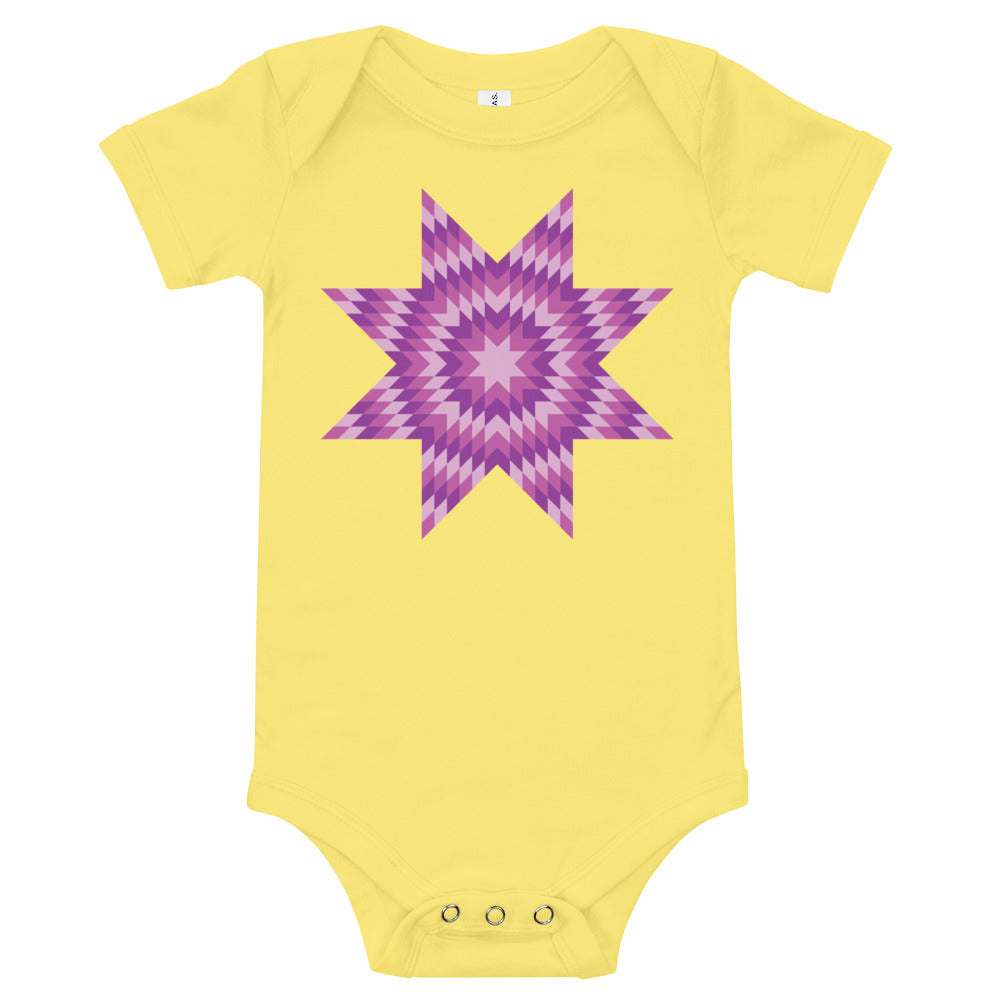 Purple Star Onesie