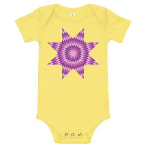 Purple Star Onesie