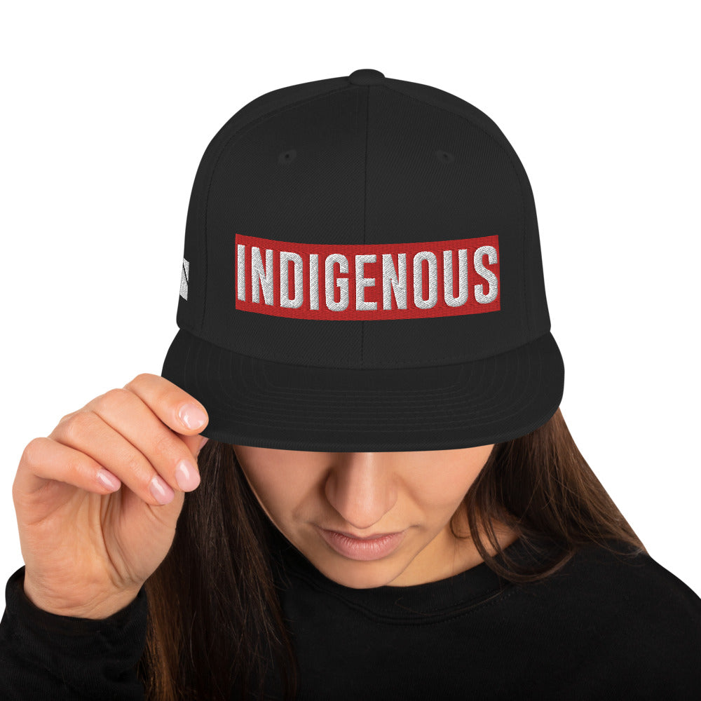 Indigenous Snapback Hat