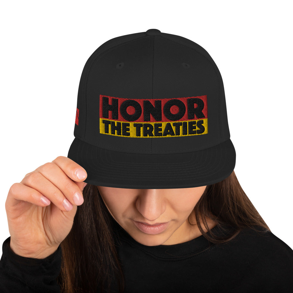 Honor the Treaties Snapback Hat