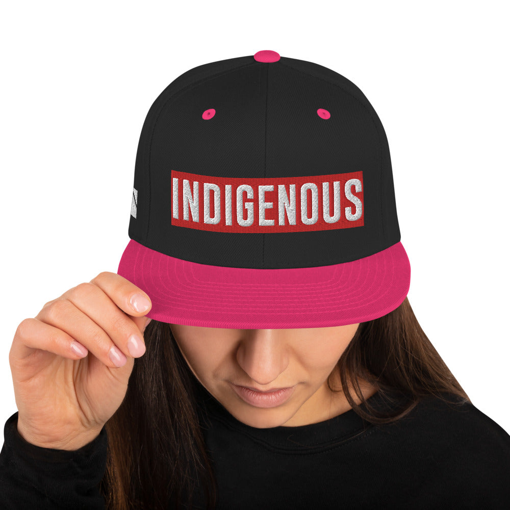 Indigenous Snapback Hat