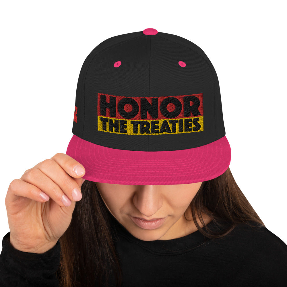 Honor the Treaties Snapback Hat