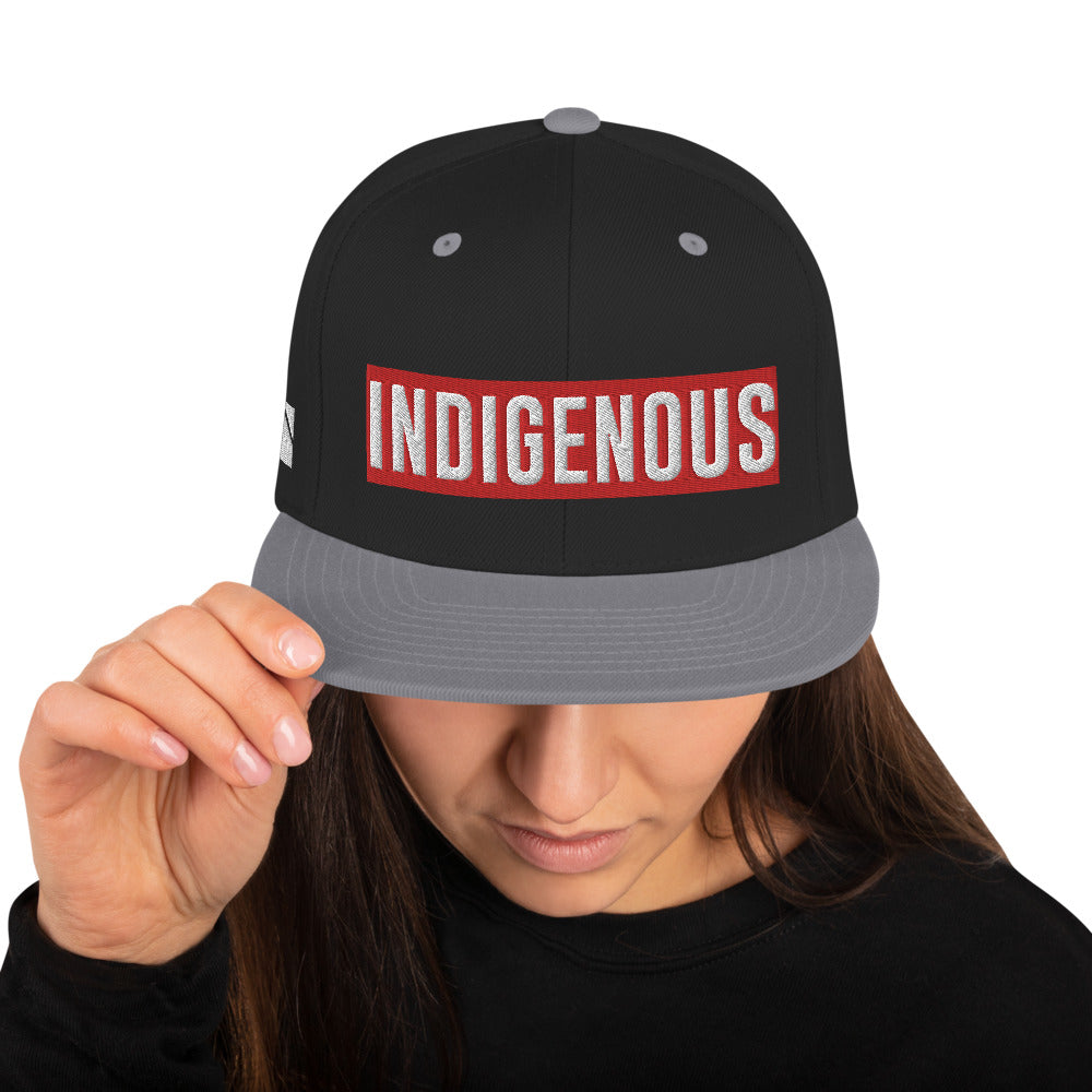 Indigenous Snapback Hat