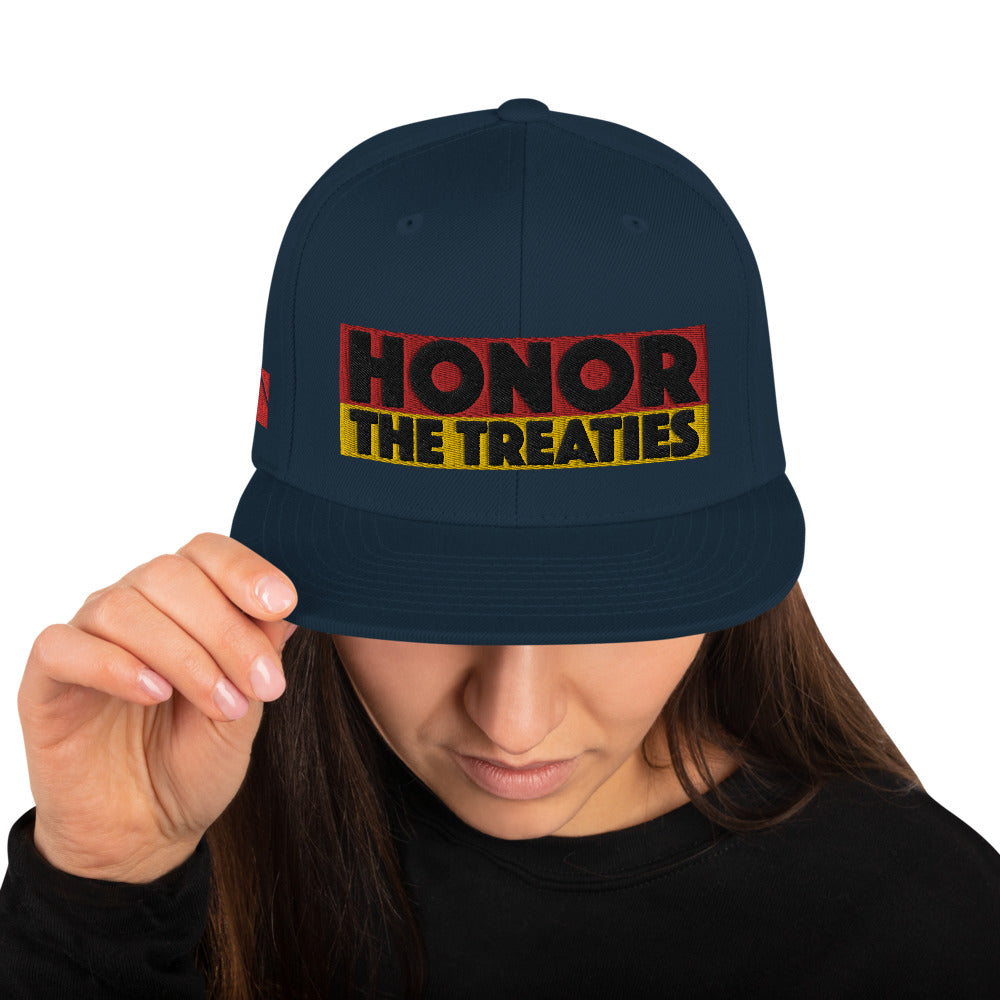 Honor the Treaties Snapback Hat