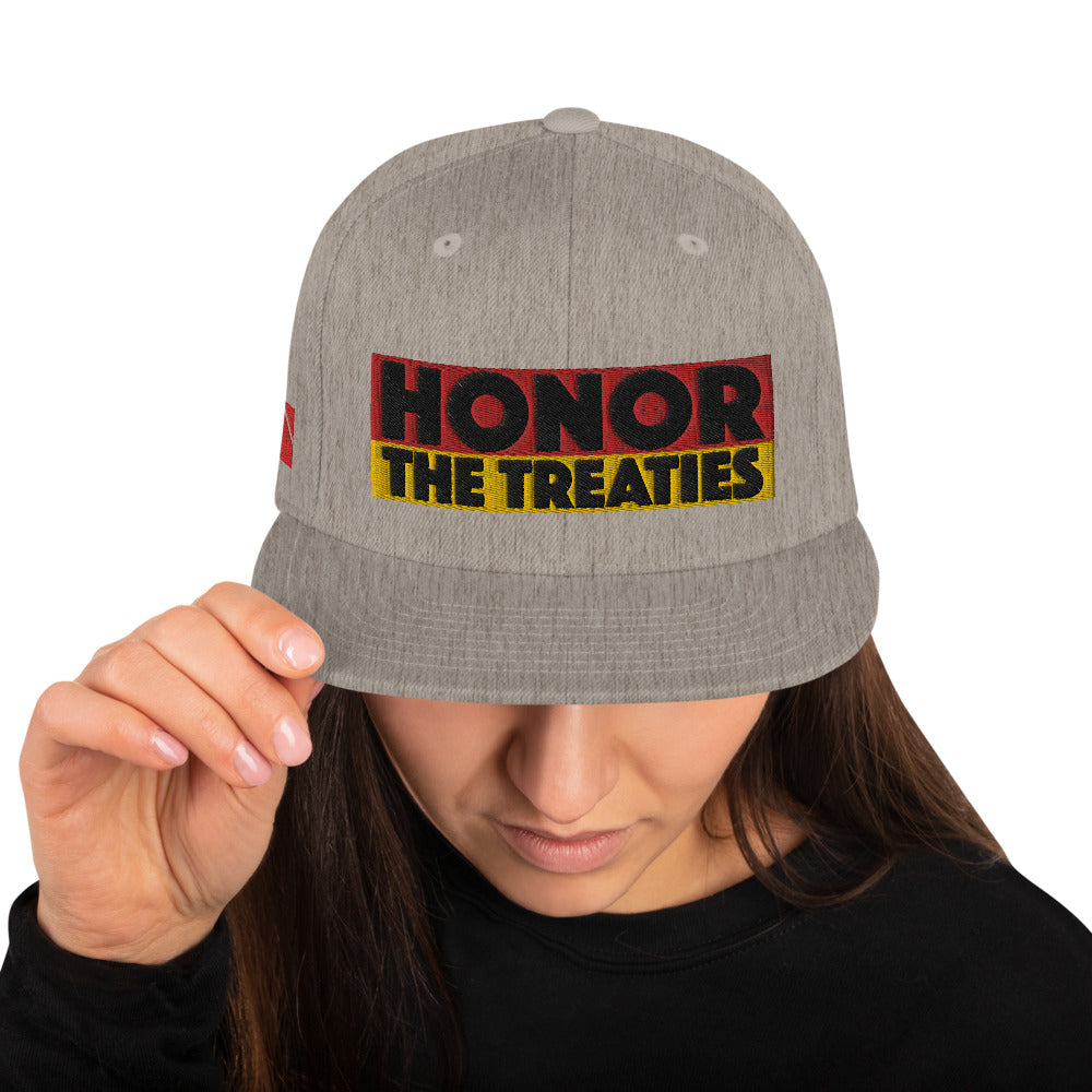 Honor the Treaties Snapback Hat
