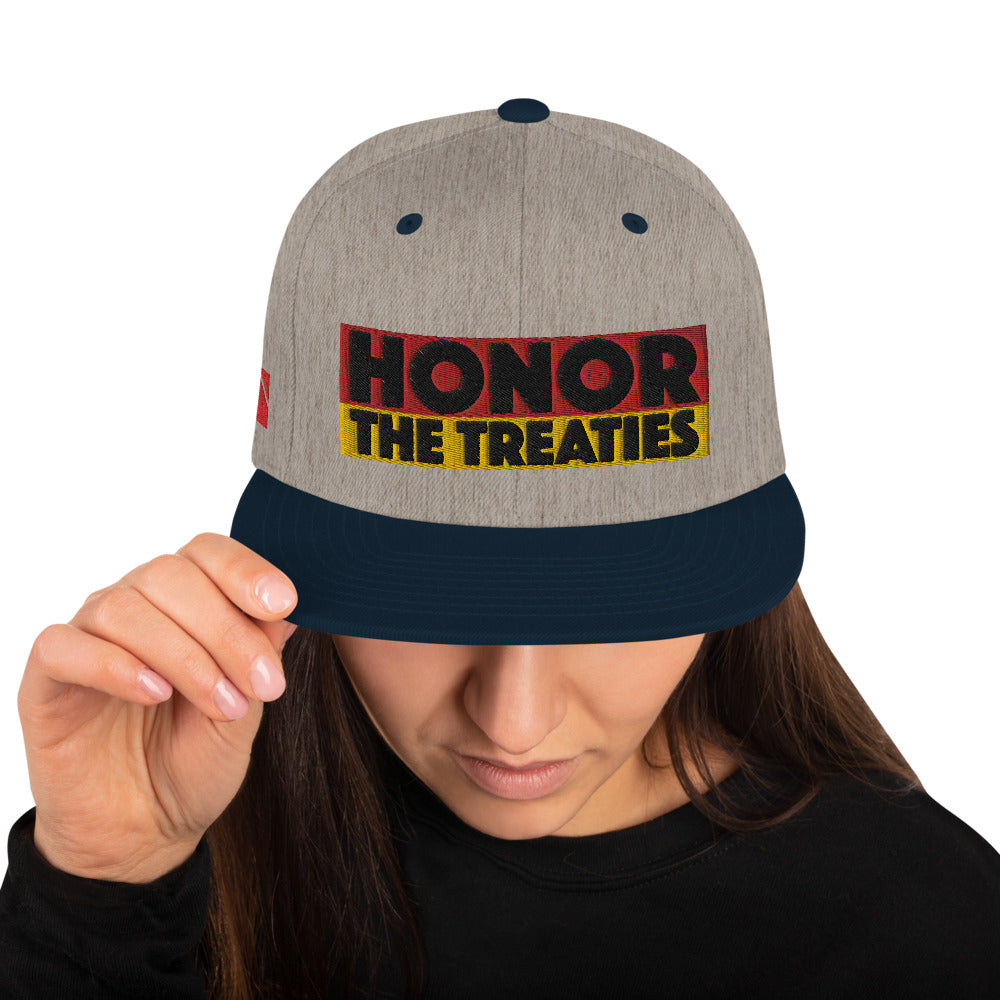 Honor the Treaties Snapback Hat