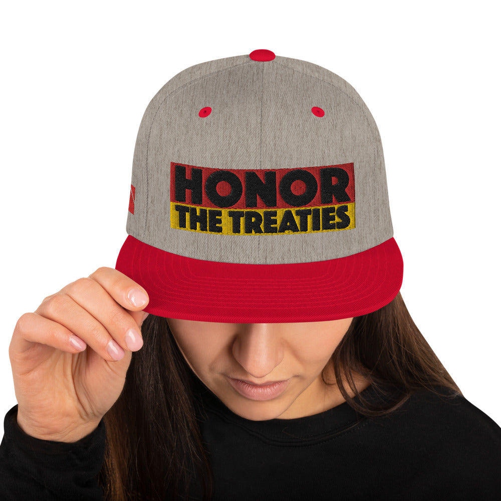 Honor the Treaties Snapback Hat