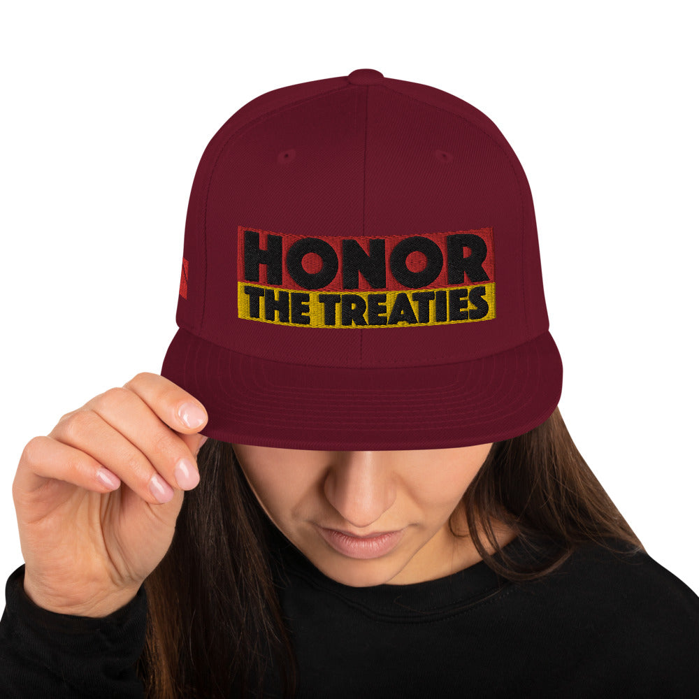Honor the Treaties Snapback Hat