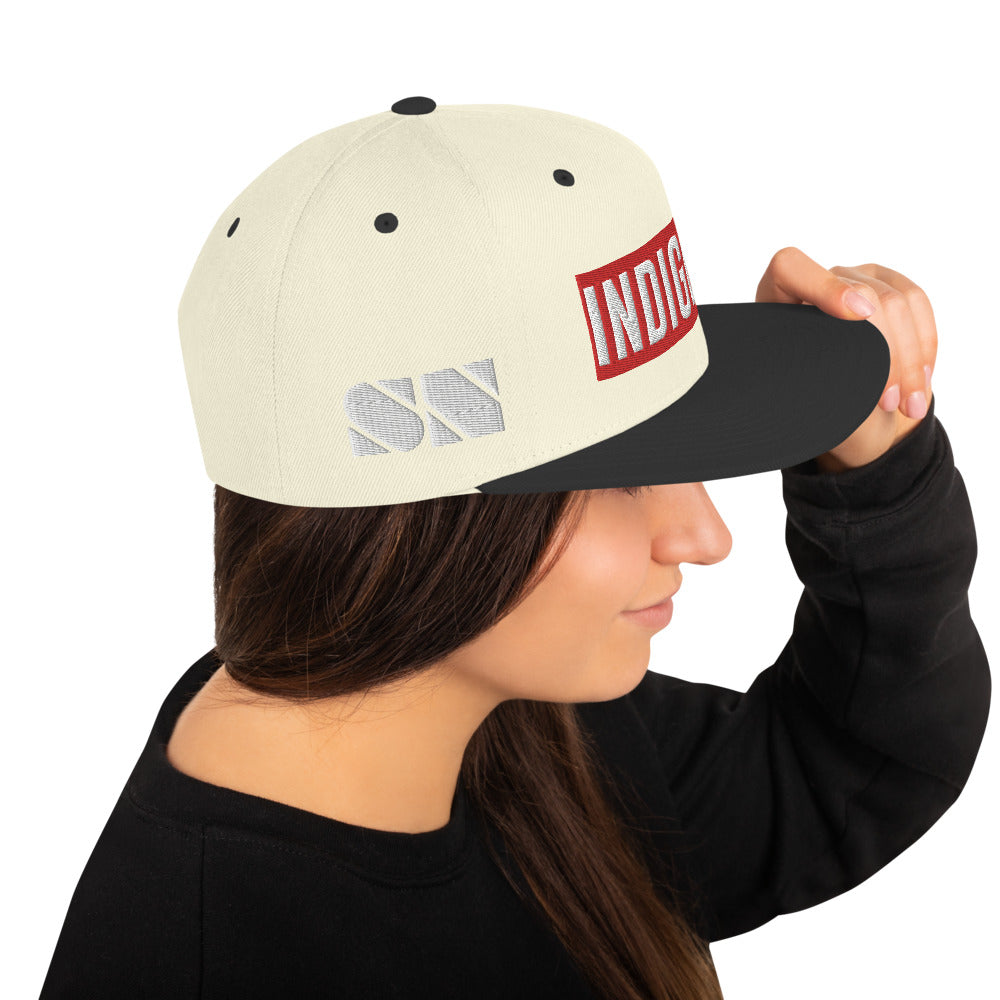 Indigenous Snapback Hat
