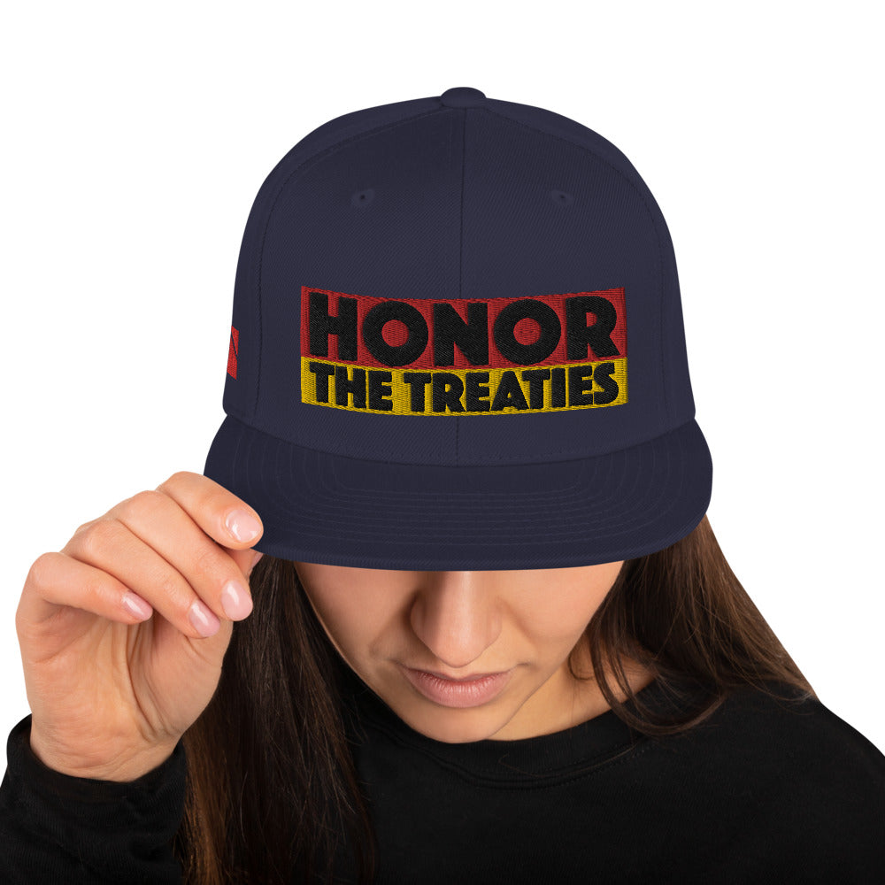 Honor the Treaties Snapback Hat