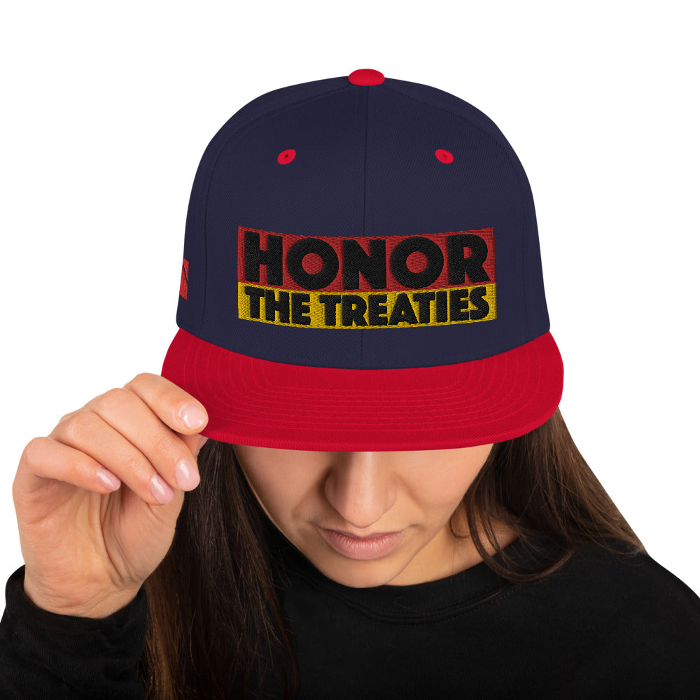 Honor the Treaties Snapback Hat