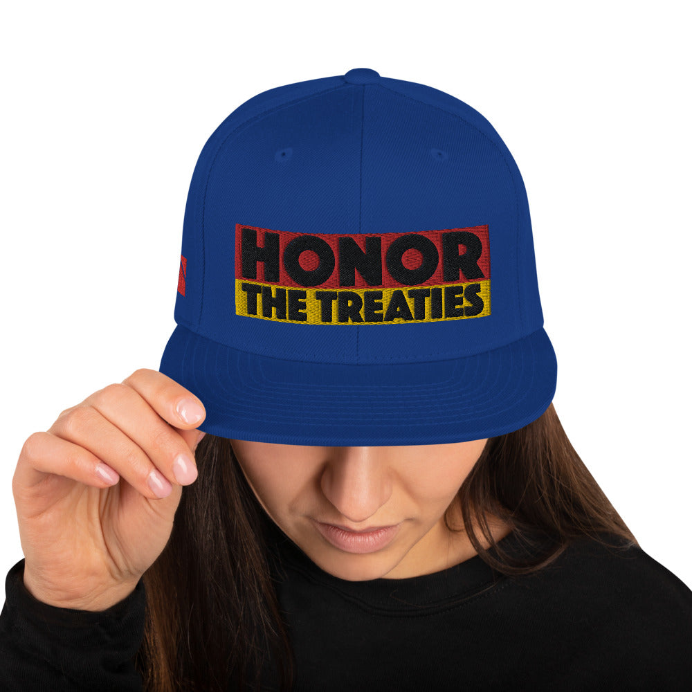 Honor the Treaties Snapback Hat