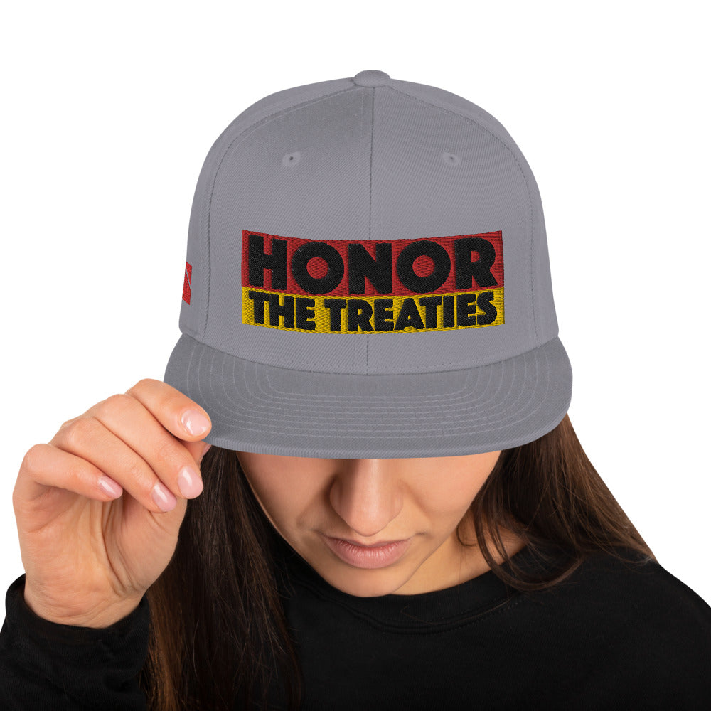 Honor the Treaties Snapback Hat