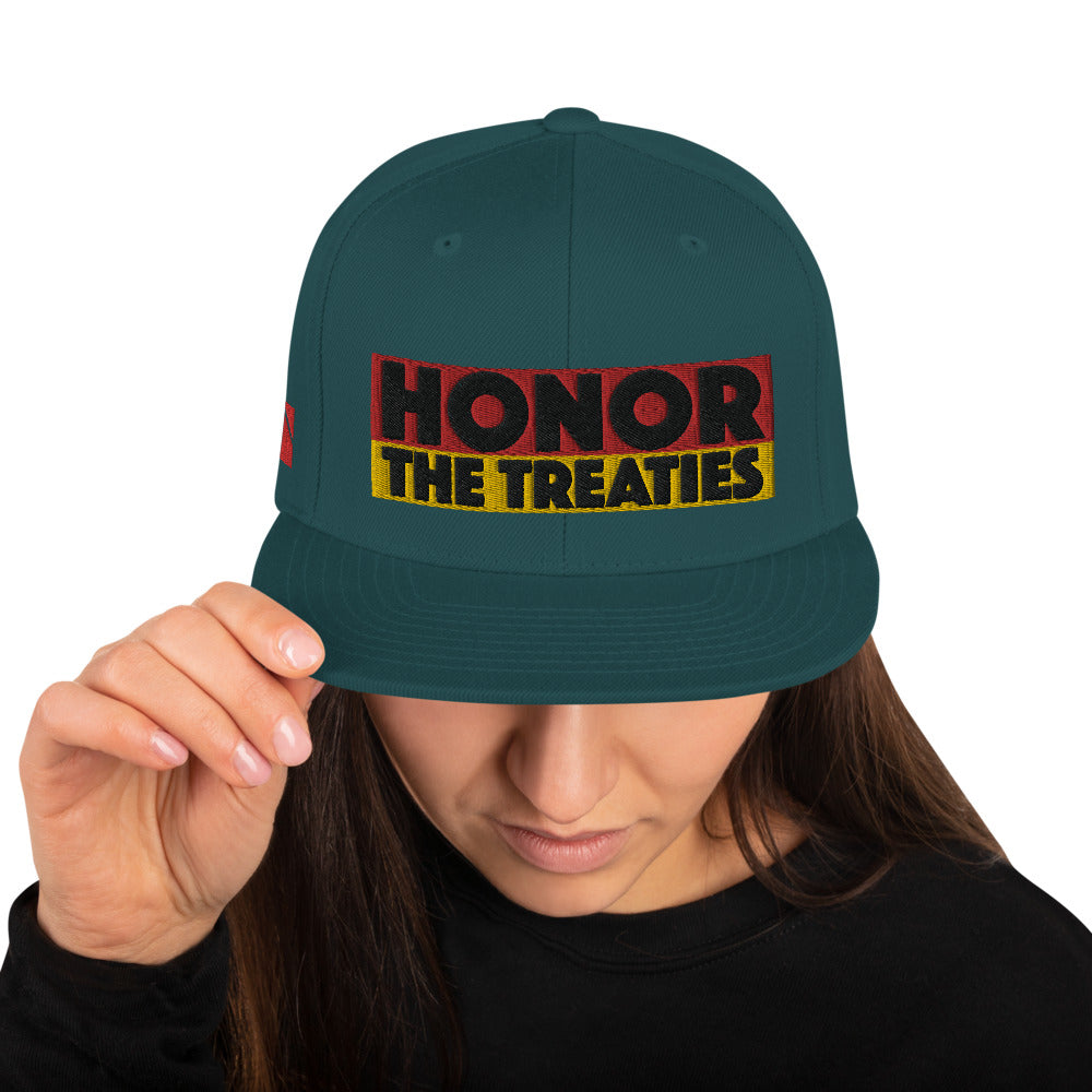 Honor the Treaties Snapback Hat