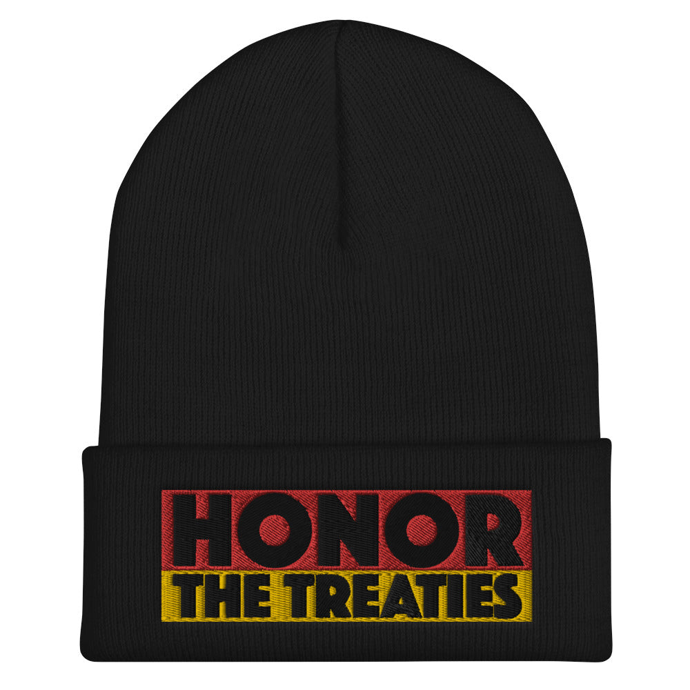 Honor the Treaties Cuffed Beanie