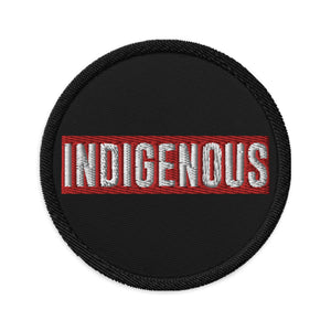 Indigenous Embroidered patches