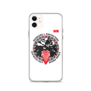Warriors and Protectors Badge iPhone Case