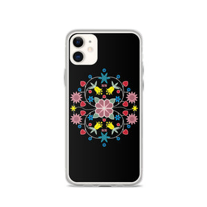 Native Floral Badge iPhone Case