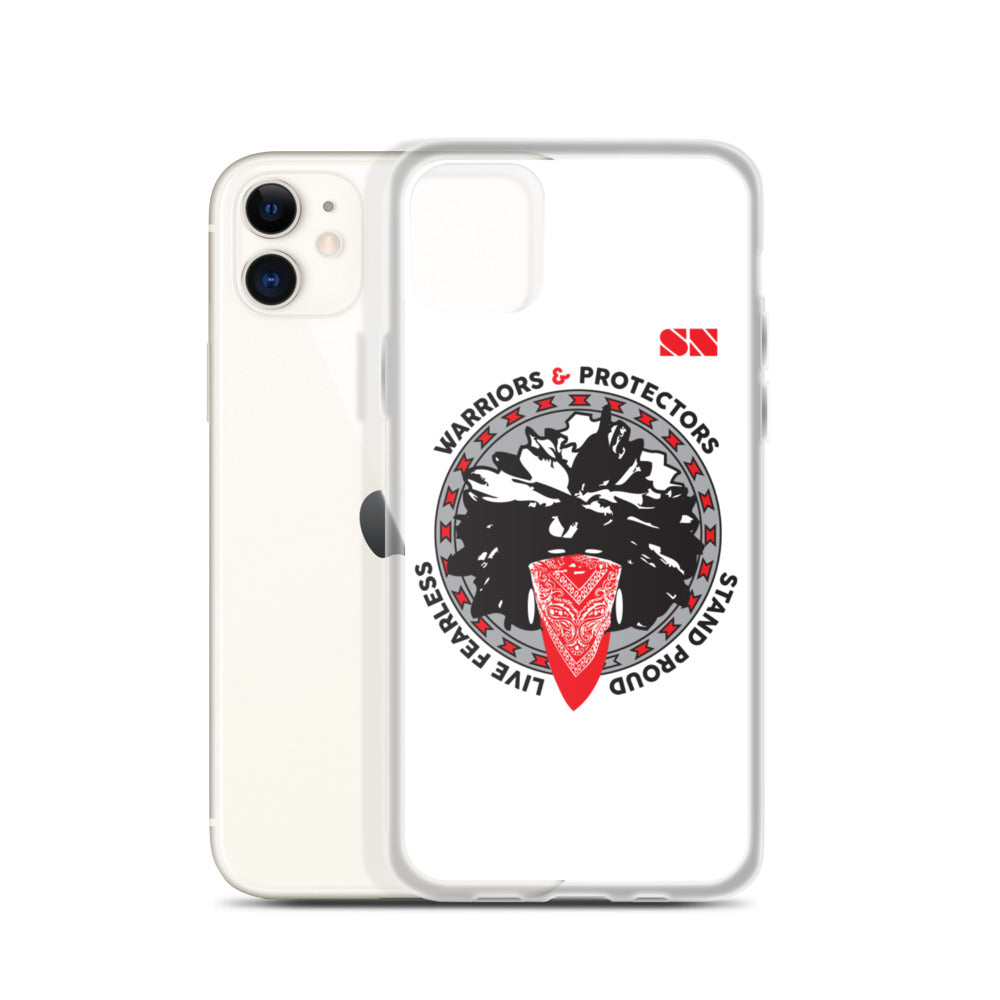 Warriors and Protectors Badge iPhone Case