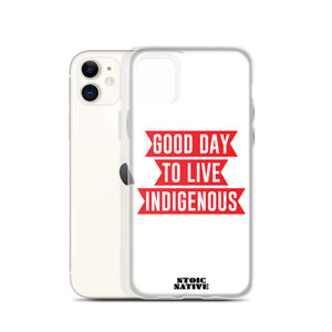 Good Day To Live Indigenous iPhone Case