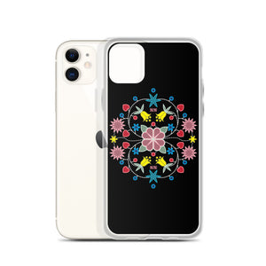 Native Floral Badge iPhone Case