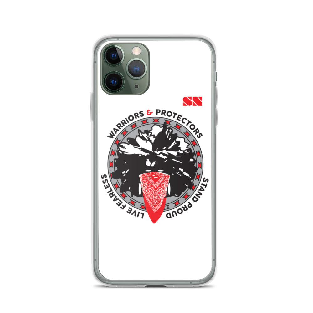 Warriors and Protectors Badge iPhone Case