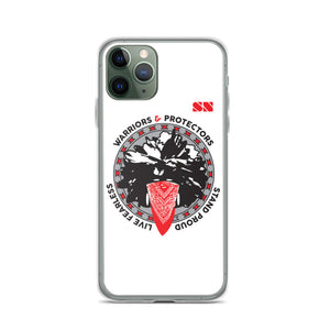 Warriors and Protectors Badge iPhone Case
