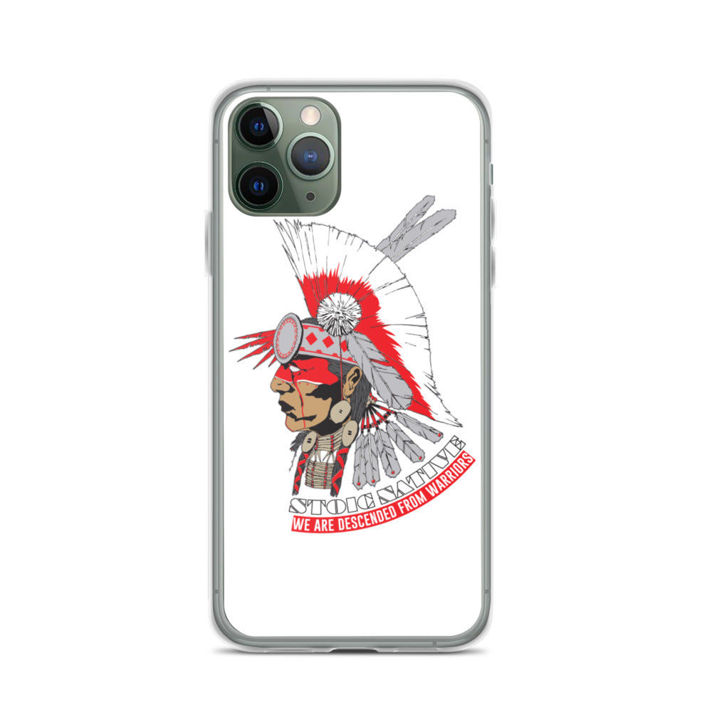 We Are Descended From Warriors iPhone Case