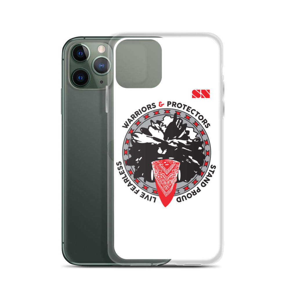 Warriors and Protectors Badge iPhone Case