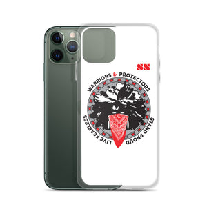Warriors and Protectors Badge iPhone Case