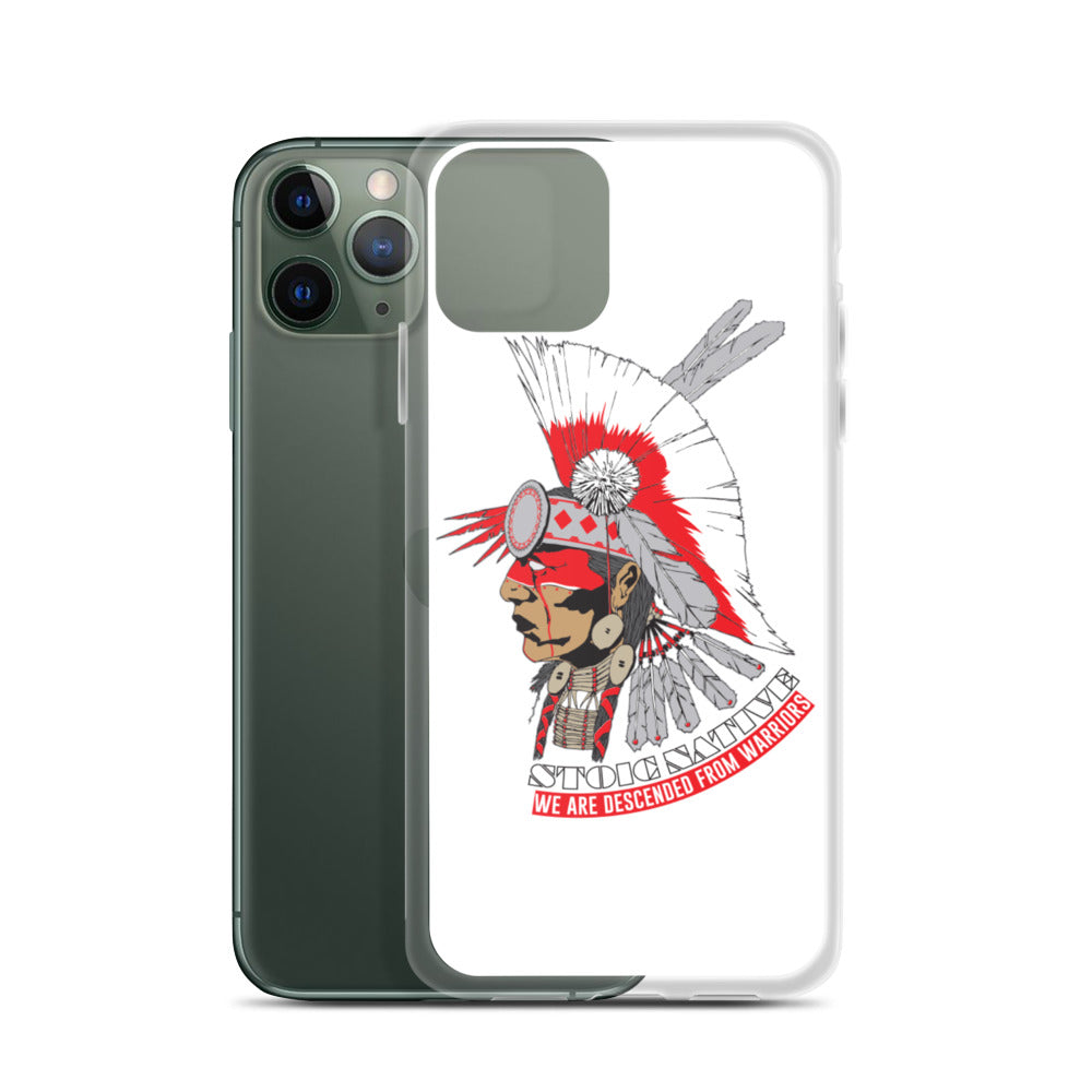 We Are Descended From Warriors iPhone Case