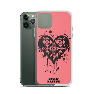 Splattered Heart iPhone Case