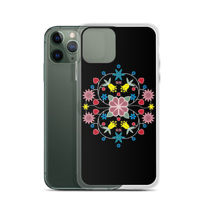 Native Floral Badge iPhone Case