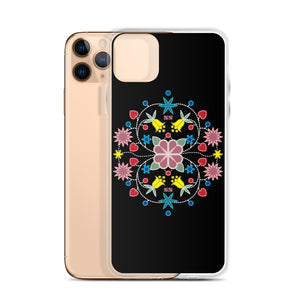Native Floral Badge iPhone Case
