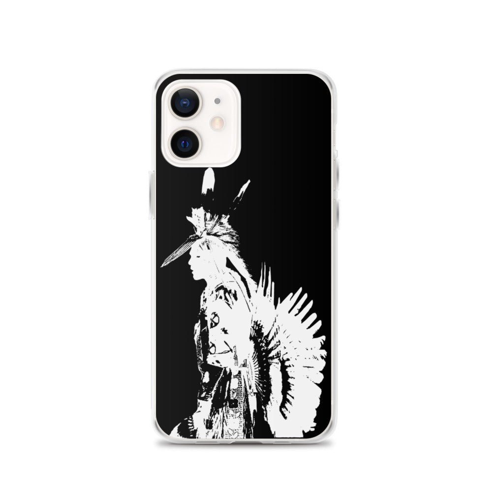 Men's Traditional Silhouette iPhone Case