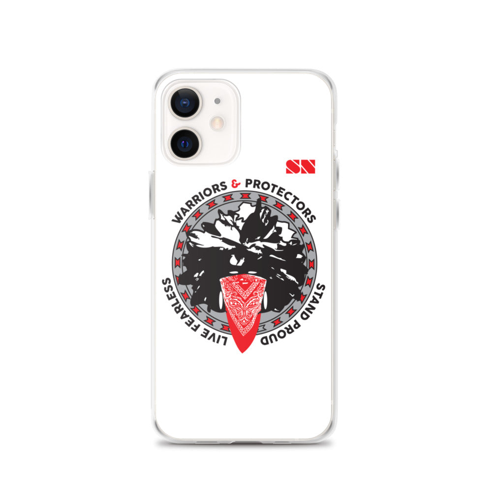 Warriors and Protectors Badge iPhone Case