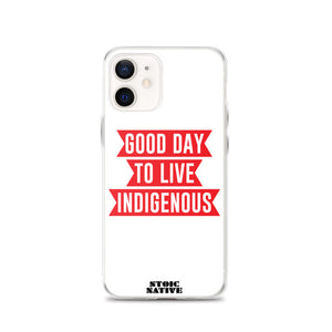 Good Day To Live Indigenous iPhone Case