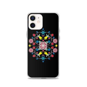 Native Floral Badge iPhone Case
