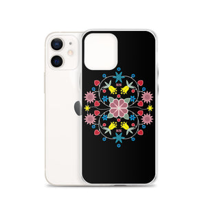 Native Floral Badge iPhone Case