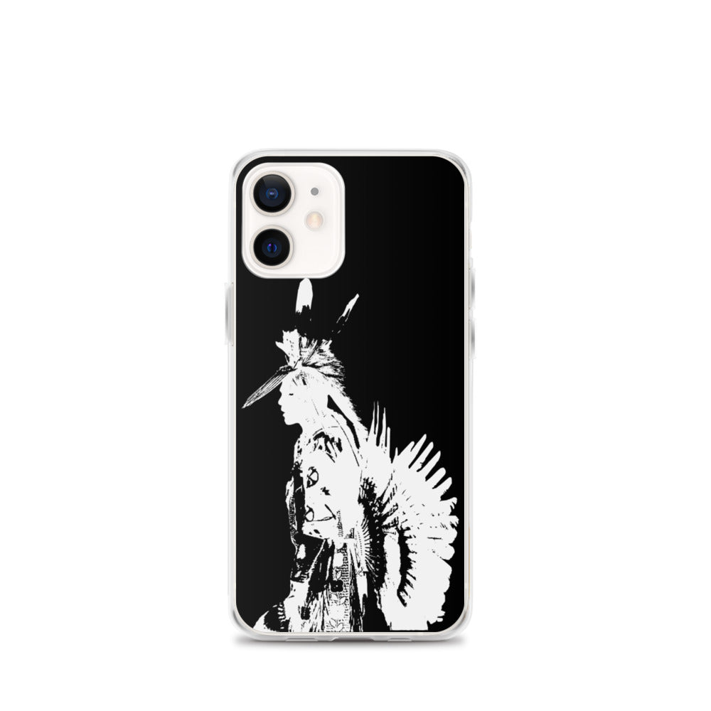 Men's Traditional Silhouette iPhone Case