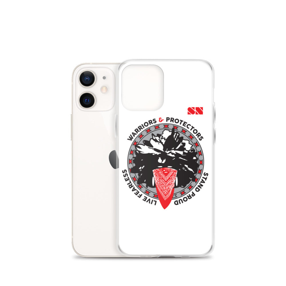 Warriors and Protectors Badge iPhone Case